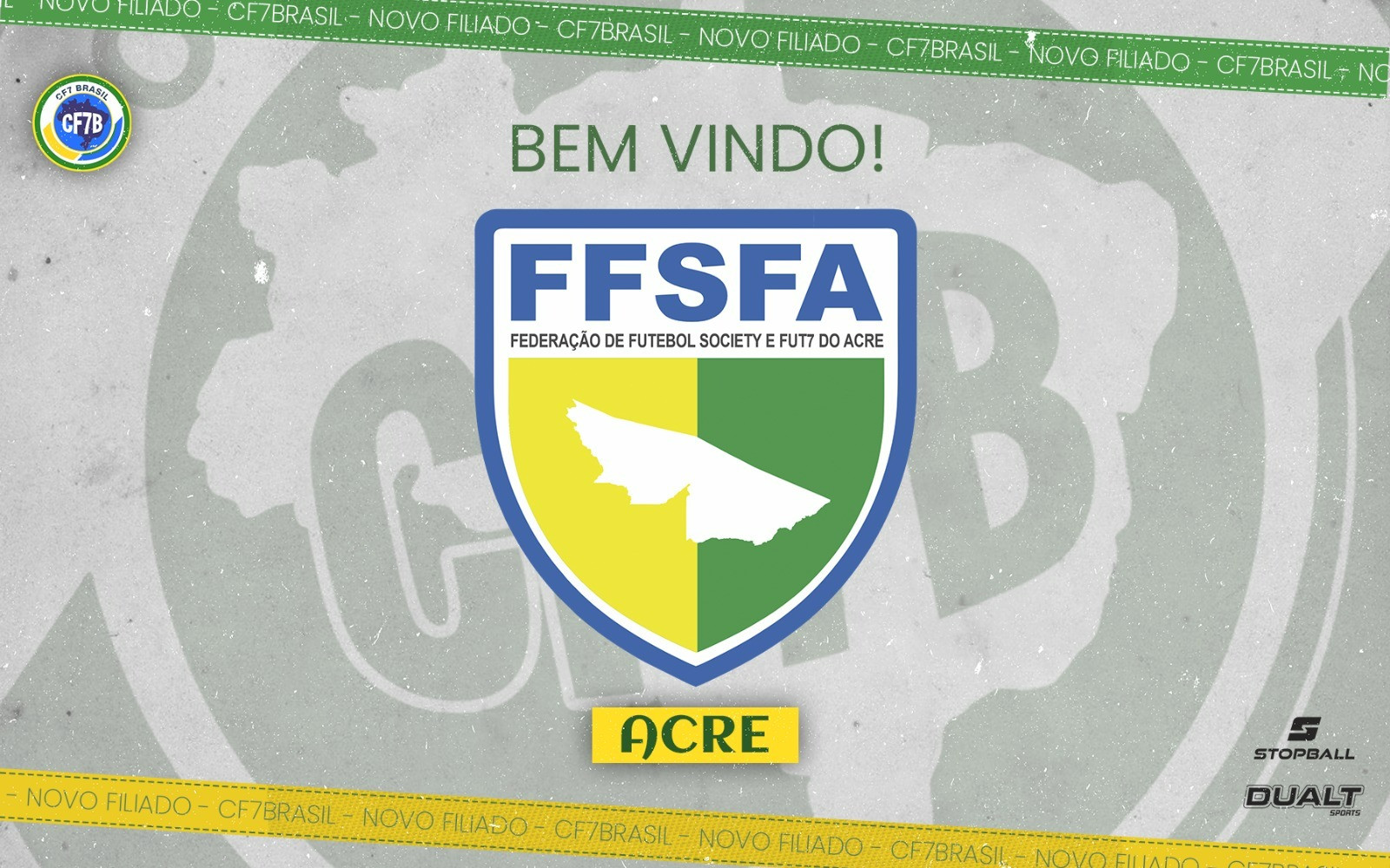 A FFSFA, do Acre, é a nova filiada da CF7 Brasil