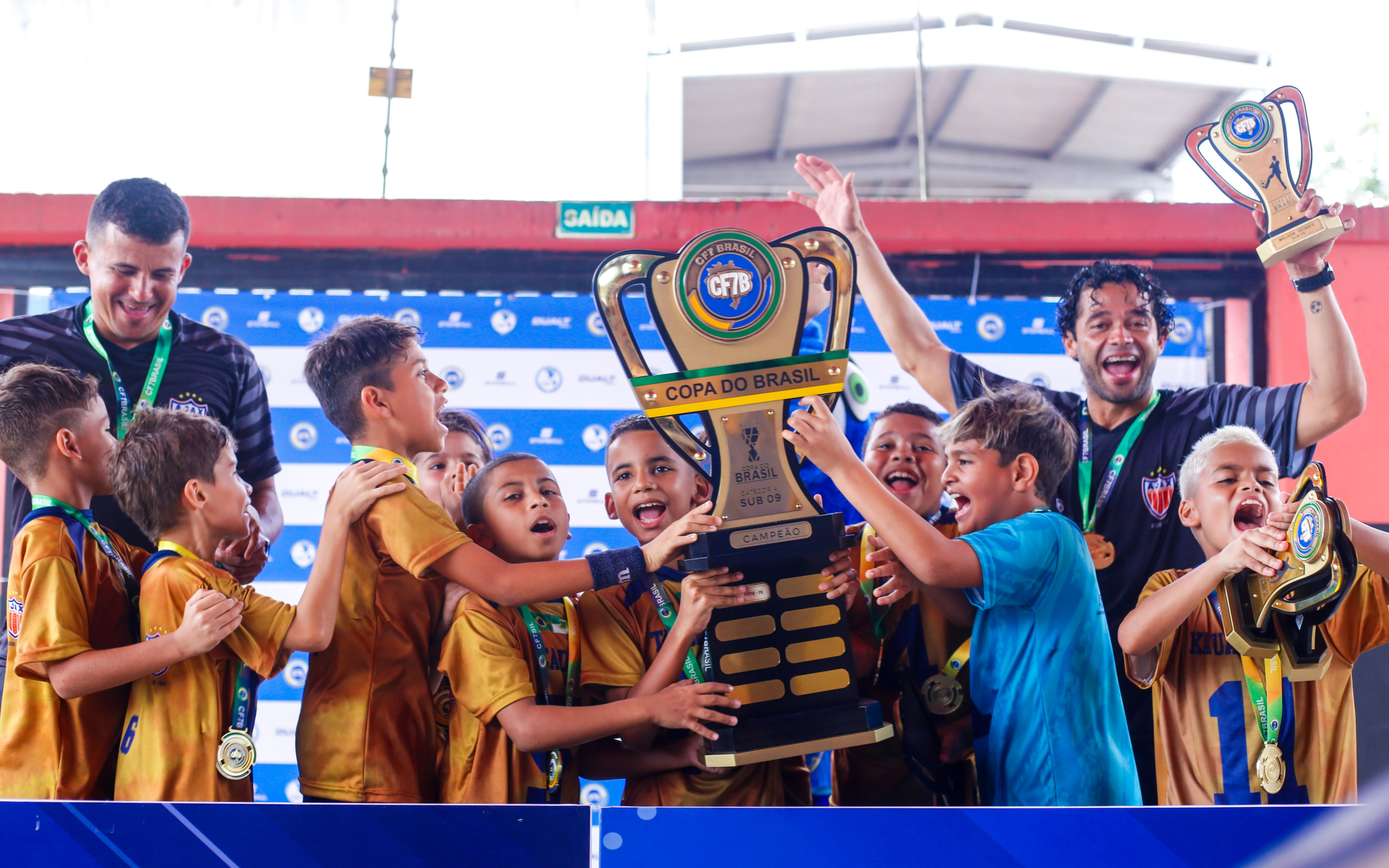 O AJAX F7 (RN) É O CAMPEÃO DA COPA DO BRASIL DE BASE SUB-9 2024!