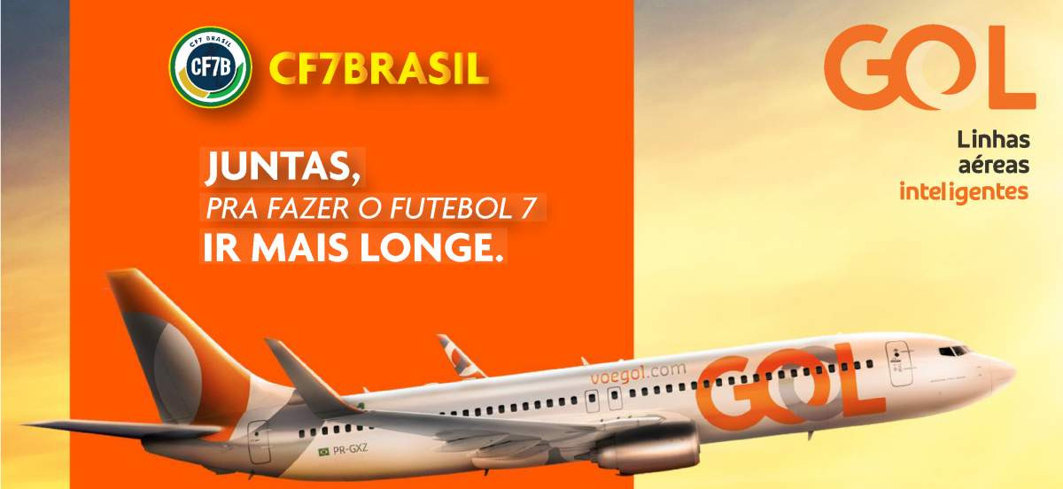 GOL LINHAS AÉREAS É A NOVA PARCEIRA DA CF7 BRASIL