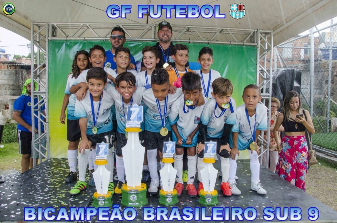 GF FUTEBOL CONQUISTA O TITULO BRASILEIRO DE FUT7 NO SUB-09