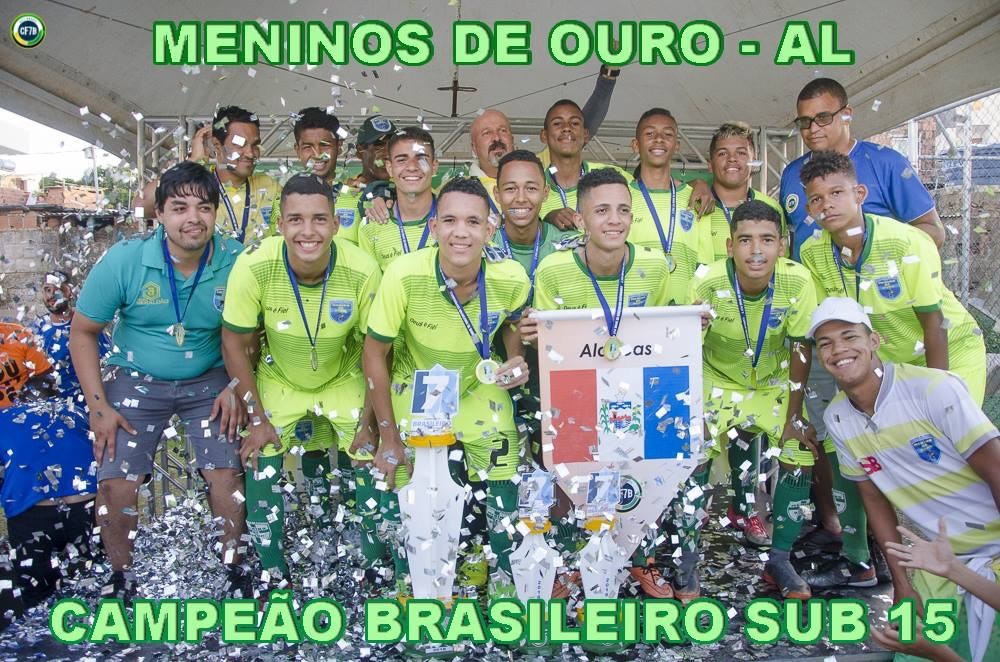 MENINOS DE OURO SUB 15 CONQUISTA BRASILEIRO DE FUT7