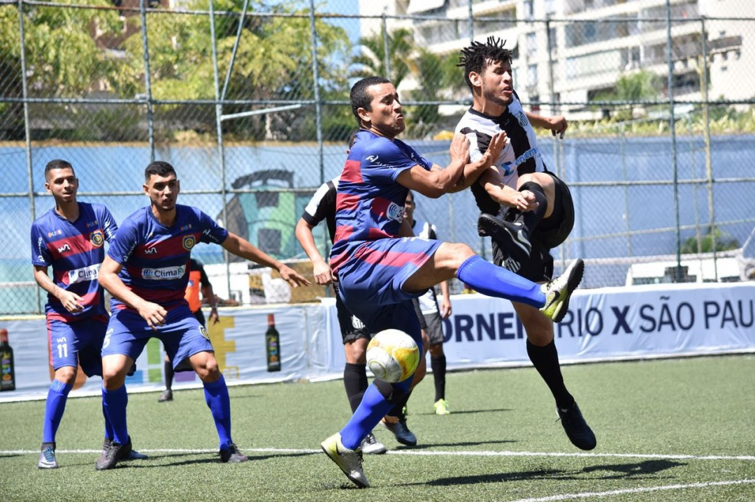 SANTOS E MADUREIRA FICAM NO EMPATE PELO FUT7