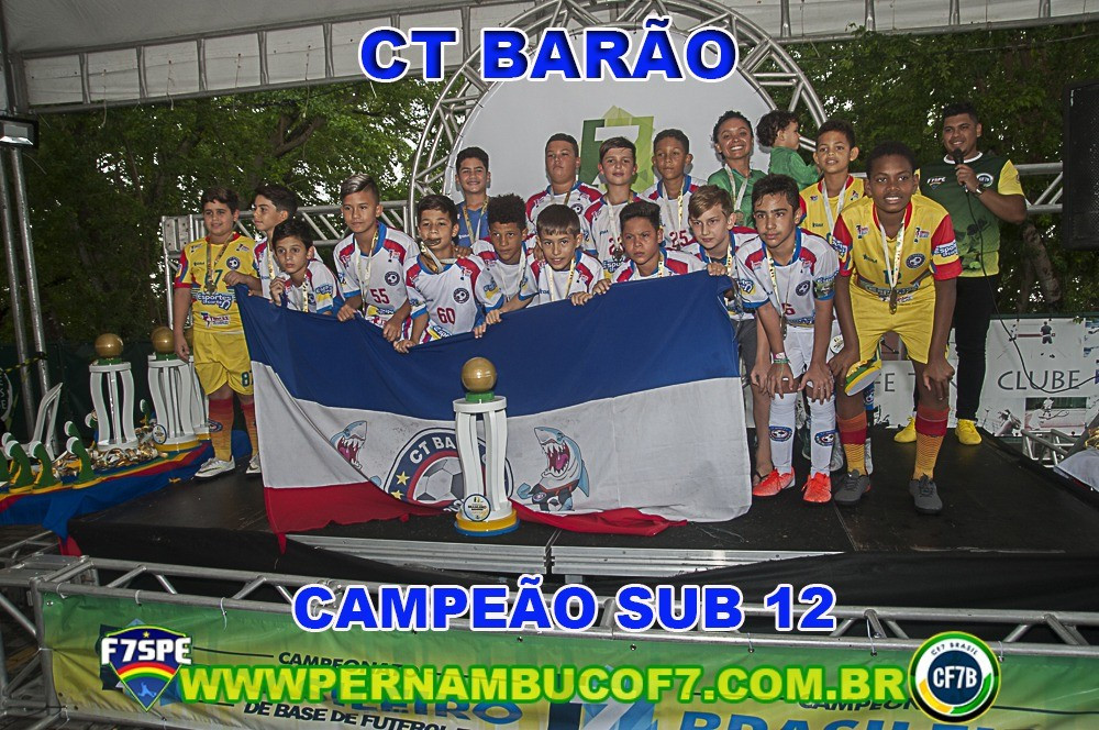 PELO SUB-12, CT BARãO VENCE CRUZEIRO/SLZ E CONQUISTA O CAMPEONATO BRASILEIRO DE BASE