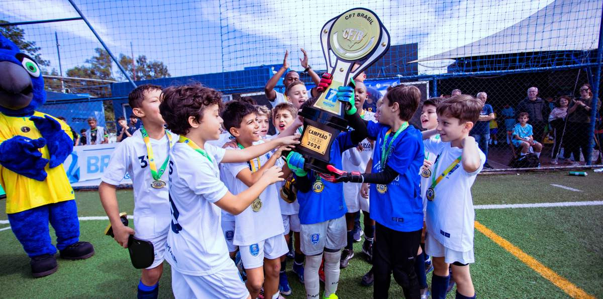 O PSG Pompeia (SP) é campeão Brasileiro de Base Sub-9!